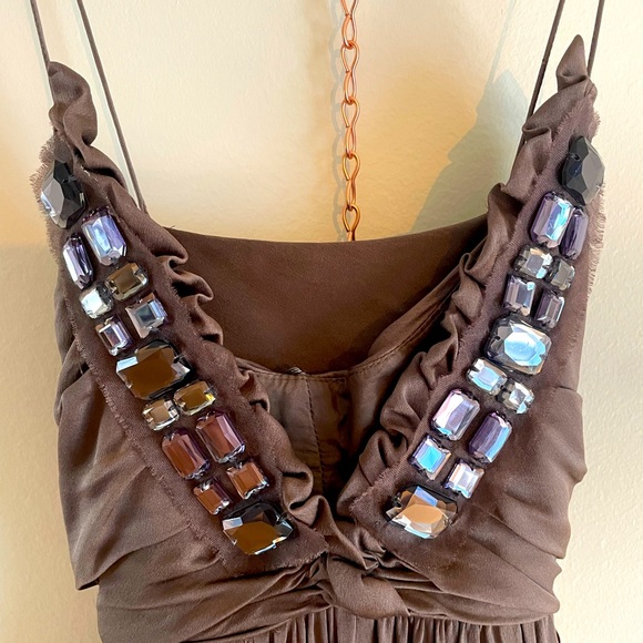 Hugo boss silk evening gown. Floor length and fabulous - Picture 1 of 4